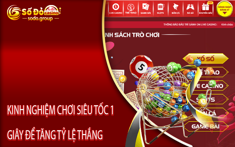 Kinh nghiệm chơi siêu tốc 1 giây để tăng tỷ lệ thắng